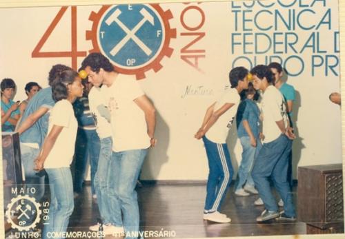 009 - Campus Ouro Preto - Gincana estudantil alusiva ao 41º aniversário da ETFOP (1985)