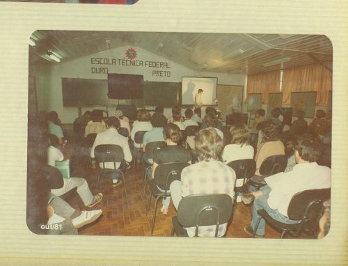 18 - Campus Ouro Preto – 1º Curso de Extensão em Mineração e Metalurgia da ETFOP, 1981 (b)