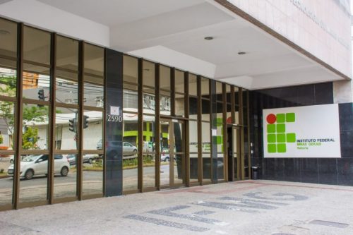 IFMG Reitoria placa