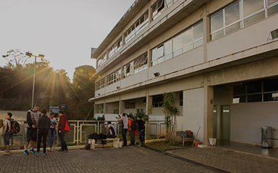 entrada do campus Itabirito